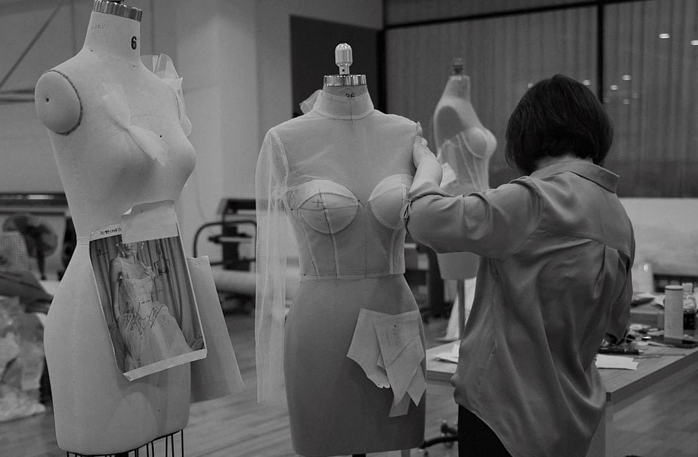 Behind the scenes at SisterBridal manufacturing facility