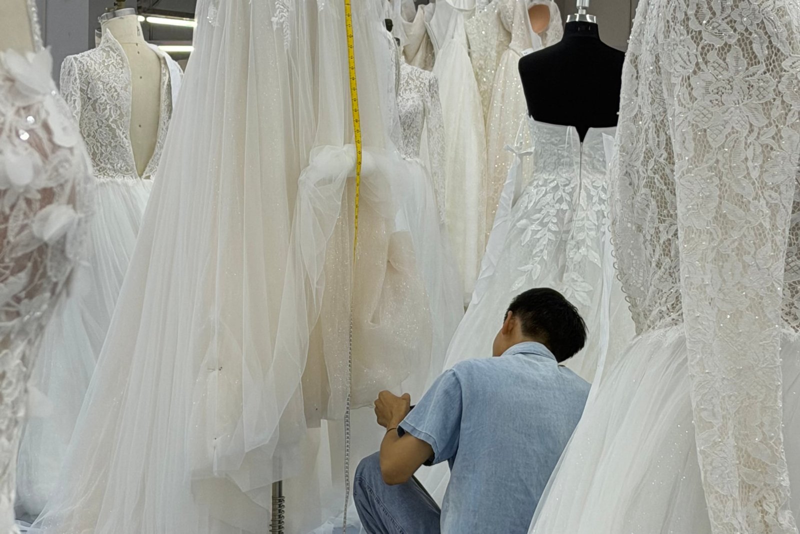 effective wedding dress inspection